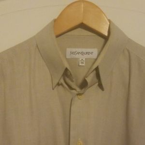 Yves Saint Laurent Dress Shirt M 15 32/33